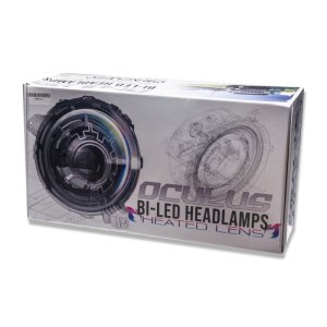 Jeep Wrangler LED Headlights - ORACLE Lighting - Oculus Bi-LED Heated Lens Projector - `18-`22